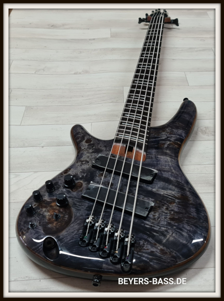 Ibanez Bass Workshop Series SRMS805L, Deep Twilight, Lefthand